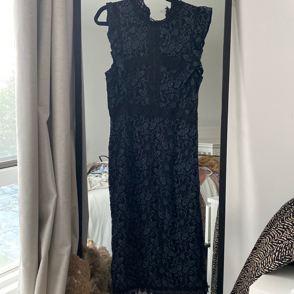 zara lace dress